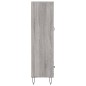 vidaXL Aparador alto madera de ingeniería gris Sonoma 69,5x31x115 cm vidaXL Aparador alto madera de ingeniería gris Sonoma 69,5x31x115 cm