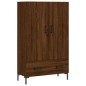 vidaXL Aparador alto madera de ingeniería roble marrón 69,5x31x115 cm vidaXL Aparador alto madera de ingeniería roble marrón 69,5x31x115 cm