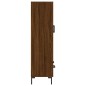 vidaXL Aparador alto madera de ingeniería roble marrón 69,5x31x115 cm vidaXL Aparador alto madera de ingeniería roble marrón 69,5x31x115 cm