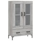 vidaXL Aparador alto madera de ingeniería gris Sonoma 69,5x31x115 cm vidaXL Aparador alto madera de ingeniería gris Sonoma 69,5x31x115 cm