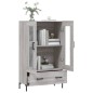 vidaXL Aparador alto madera de ingeniería gris Sonoma 69,5x31x115 cm vidaXL Aparador alto madera de ingeniería gris Sonoma 69,5x31x115 cm