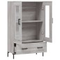 vidaXL Aparador alto madera de ingeniería gris Sonoma 69,5x31x115 cm vidaXL Aparador alto madera de ingeniería gris Sonoma 69,5x31x115 cm