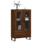 vidaXL Aparador alto madera de ingeniería roble marrón 69,5x31x115 cm vidaXL Aparador alto madera de ingeniería roble marrón 69,5x31x115 cm