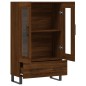vidaXL Aparador alto madera de ingeniería roble marrón 69,5x31x115 cm vidaXL Aparador alto madera de ingeniería roble marrón 69,5x31x115 cm