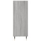vidaXL Estantería madera de ingeniería gris Sonoma 69,5x32,5x90 cm