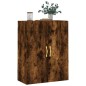 vidaXL Armario de pared roble ahumado 69,5x34x90 cm