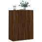 vidaXL Armario de pared marrón roble 69,5x34x90 cm vidaXL Armario de pared marrón roble 69,5x34x90 cm