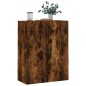 vidaXL Armario de pared roble ahumado 69,5x34x90 cm vidaXL Armario de pared roble ahumado 69,5x34x90 cm