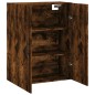 vidaXL Armario de pared roble ahumado 69,5x34x90 cm vidaXL Armario de pared roble ahumado 69,5x34x90 cm
