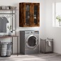 vidaXL Armario de pared roble ahumado 69,5x34x90 cm vidaXL Armario de pared roble ahumado 69,5x34x90 cm