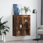 vidaXL Armario de pared roble ahumado 69,5x34x90 cm vidaXL Armario de pared roble ahumado 69,5x34x90 cm