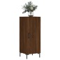 vidaXL Aparador madera de ingeniería marrón roble 34,5x34x90 cm vidaXL Aparador madera de ingeniería marrón roble 34,5x34x90 cm