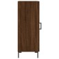 vidaXL Aparador madera de ingeniería marrón roble 34,5x34x90 cm vidaXL Aparador madera de ingeniería marrón roble 34,5x34x90 cm