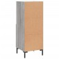 vidaXL Aparador madera de ingeniería gris Sonoma 34,5x34x90 cm vidaXL Aparador madera de ingeniería gris Sonoma 34,5x34x90 cm