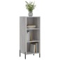 vidaXL Aparador de madera de ingeniería gris Sonoma 34,5x32,5x90 cm vidaXL Aparador de madera de ingeniería gris Sonoma 34,5x32,5x90 cm