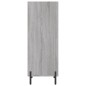 vidaXL Aparador de madera de ingeniería gris Sonoma 34,5x32,5x90 cm vidaXL Aparador de madera de ingeniería gris Sonoma 34,5x32,5x90 cm