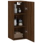 vidaXL Armario de pared marrón roble 34,5x34x90 cm vidaXL Armario de pared marrón roble 34,5x34x90 cm