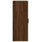 vidaXL Armario de pared marrón roble 34,5x34x90 cm vidaXL Armario de pared marrón roble 34,5x34x90 cm