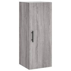 vidaXL Armario de pared gris Sonoma 34,5x34x90 cm