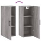 vidaXL Armario de pared gris Sonoma 34,5x34x90 cm vidaXL Armario de pared gris Sonoma 34,5x34x90 cm