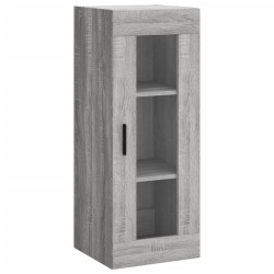 vidaXL Armario de pared gris Sonoma 34,5x34x90 cm