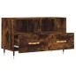 vidaXL Mueble para TV madera contrachapada roble ahumado 80x36x50 cm vidaXL Mueble para TV madera contrachapada roble ahumado 80x36x50 cm