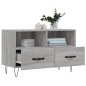 vidaXL Mueble de TV madera de ingeniería gris Sonoma 80x36x50 cm vidaXL Mueble de TV madera de ingeniería gris Sonoma 80x36x50 cm