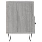 vidaXL Mueble de TV madera de ingeniería gris Sonoma 80x36x50 cm vidaXL Mueble de TV madera de ingeniería gris Sonoma 80x36x50 cm