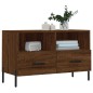 vidaXL Mueble para TV madera contrachapada roble marrón 80x36x50 cm