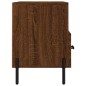 vidaXL Mueble para TV madera contrachapada roble marrón 80x36x50 cm