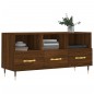 vidaXL Mueble de TV madera de ingeniería marrón roble 102x36x50 cm