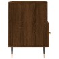 vidaXL Mueble de TV madera de ingeniería marrón roble 102x36x50 cm