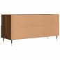 vidaXL Mueble de TV madera de ingeniería marrón roble 102x36x50 cm