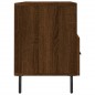 vidaXL Mueble de TV madera de ingeniería marrón roble 102x36x50 cm