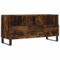 vidaXL Mueble de TV madera de ingeniería roble ahumado 102x36x50 cm vidaXL Mueble de TV madera de ingeniería roble ahumado 102x36x50 cm