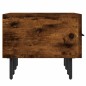 vidaXL Mueble de TV madera de ingeniería roble ahumado 150x36x30 cm