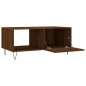 vidaXL Mesa de centro madera contrachapada roble marrón 90x50x40 cm vidaXL Mesa de centro madera contrachapada roble marrón 90x50x40 cm