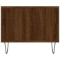 vidaXL Mesa de centro madera contrachapada roble marrón 90x50x40 cm vidaXL Mesa de centro madera contrachapada roble marrón 90x50x40 cm