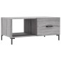 vidaXL Mesa de centro madera contrachapada gris Sonoma 90x50x40 cm vidaXL Mesa de centro madera contrachapada gris Sonoma 90x50x40 cm