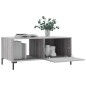 vidaXL Mesa de centro madera contrachapada gris Sonoma 90x50x40 cm vidaXL Mesa de centro madera contrachapada gris Sonoma 90x50x40 cm