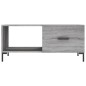 vidaXL Mesa de centro madera contrachapada gris Sonoma 90x50x40 cm vidaXL Mesa de centro madera contrachapada gris Sonoma 90x50x40 cm