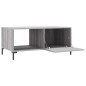 vidaXL Mesa de centro madera contrachapada gris Sonoma 90x50x40 cm vidaXL Mesa de centro madera contrachapada gris Sonoma 90x50x40 cm