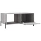 vidaXL Mesa de centro madera contrachapada gris Sonoma 90x50x40 cm vidaXL Mesa de centro madera contrachapada gris Sonoma 90x50x40 cm