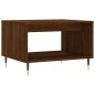 vidaXL Mesa de centro madera de ingeniería marrón roble 60x50x40 cm vidaXL Mesa de centro madera de ingeniería marrón roble 60x50x40 cm