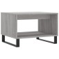 vidaXL Mesa de centro madera de ingeniería gris Sonoma 60x50x40 cm vidaXL Mesa de centro madera de ingeniería gris Sonoma 60x50x40 cm