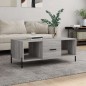 vidaXL Mesa de centro madera contrachapada gris Sonoma 102x50x40 cm vidaXL Mesa de centro madera contrachapada gris Sonoma 102x50x40 cm