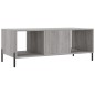 vidaXL Mesa de centro madera contrachapada gris Sonoma 102x50x40 cm vidaXL Mesa de centro madera contrachapada gris Sonoma 102x50x40 cm