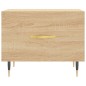 vidaXL Mesa de centro madera contrachapada roble Sonoma 50x50x40 cm vidaXL Mesa de centro madera contrachapada roble Sonoma 50x50x40 cm