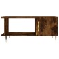 vidaXL Mesa de centro madera contrachapada roble ahumado 90x50x40 cm vidaXL Mesa de centro madera contrachapada roble ahumado 90x50x40 cm