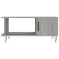 vidaXL Mesa de centro madera contrachapada gris Sonoma 90x50x40 cm vidaXL Mesa de centro madera contrachapada gris Sonoma 90x50x40 cm